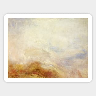 A Mountain Scene, Val d'Aosta by J.M.W. Turner Sticker